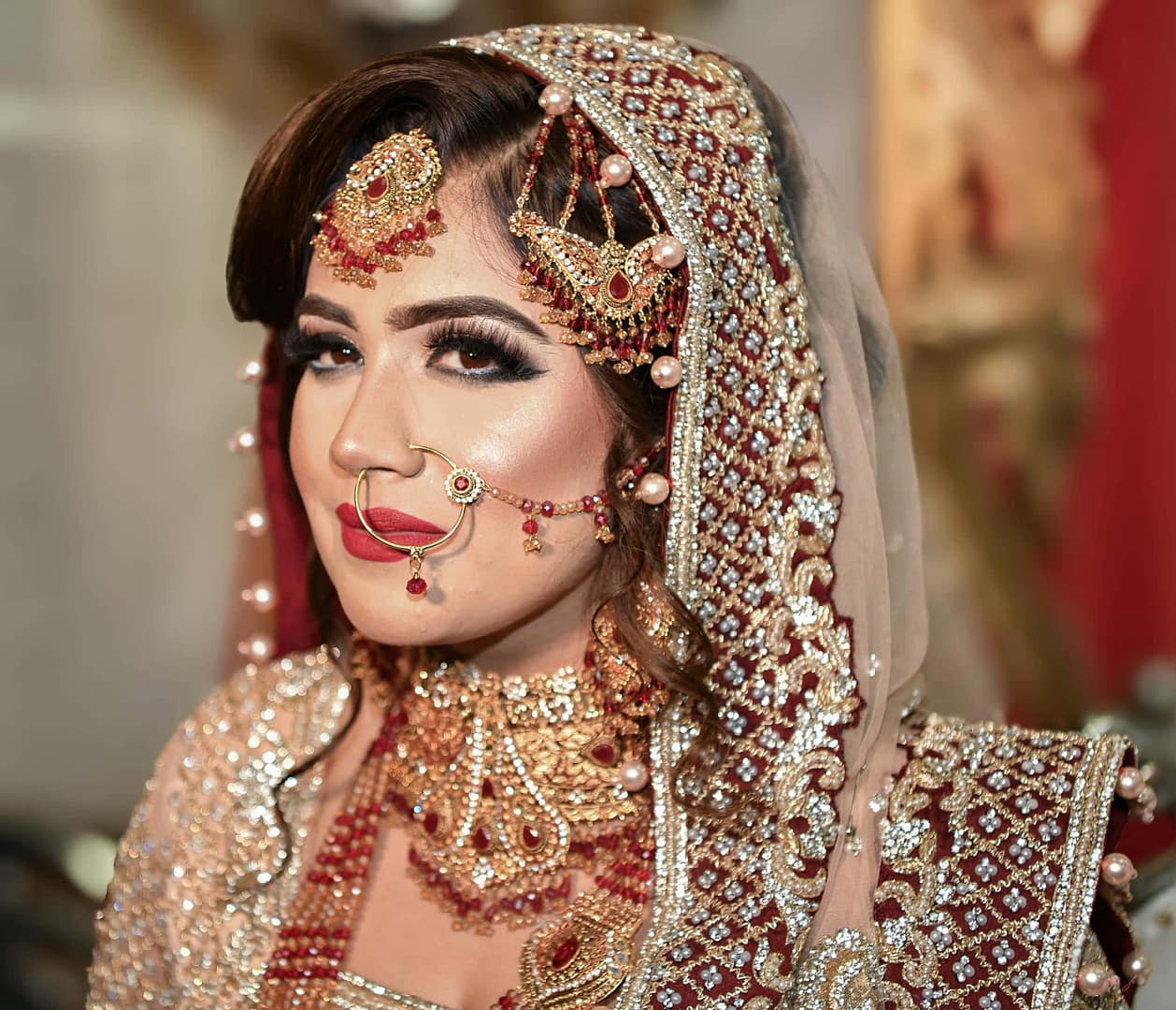 beautiful asian bride