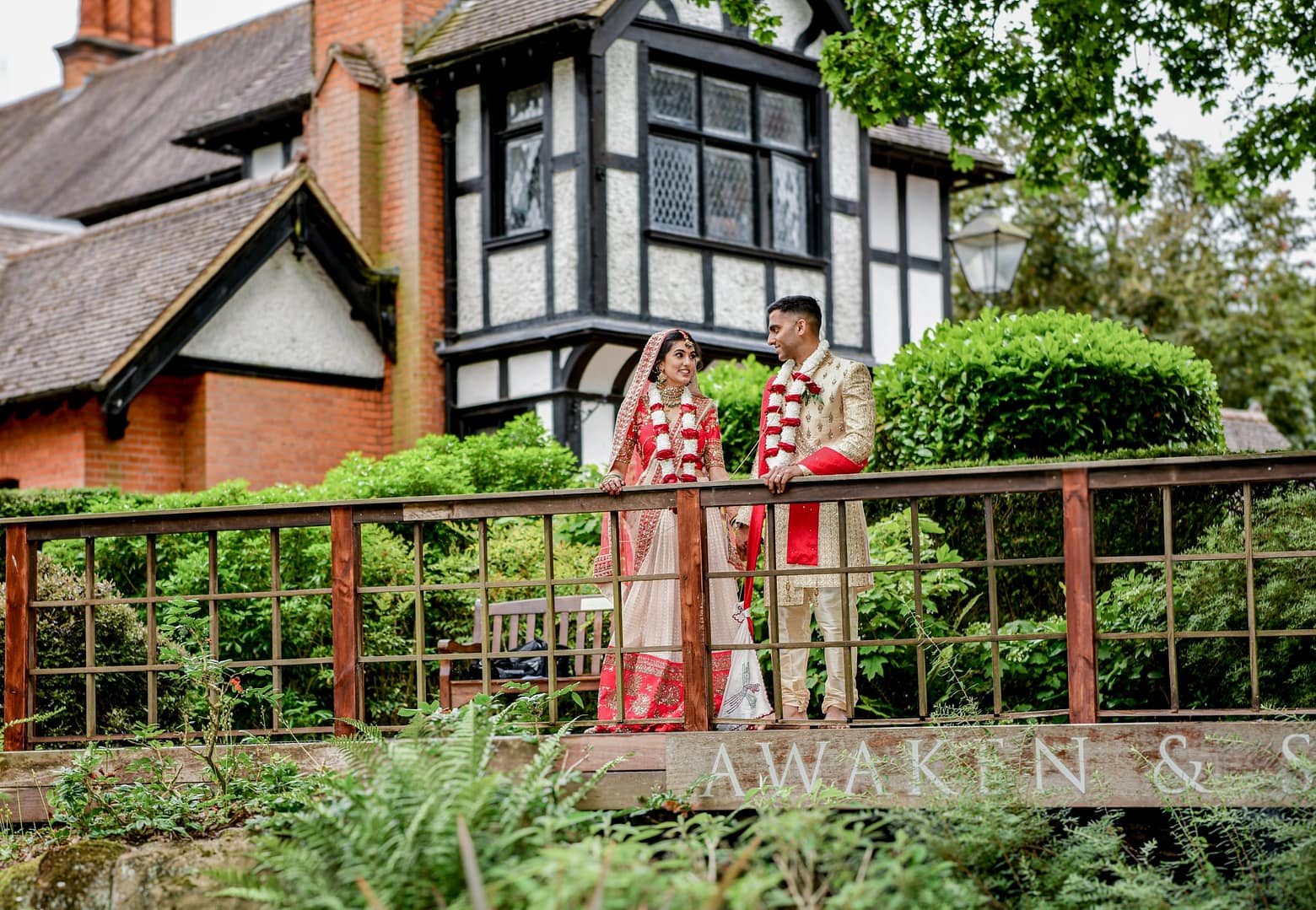 bride and groom cultural wedding