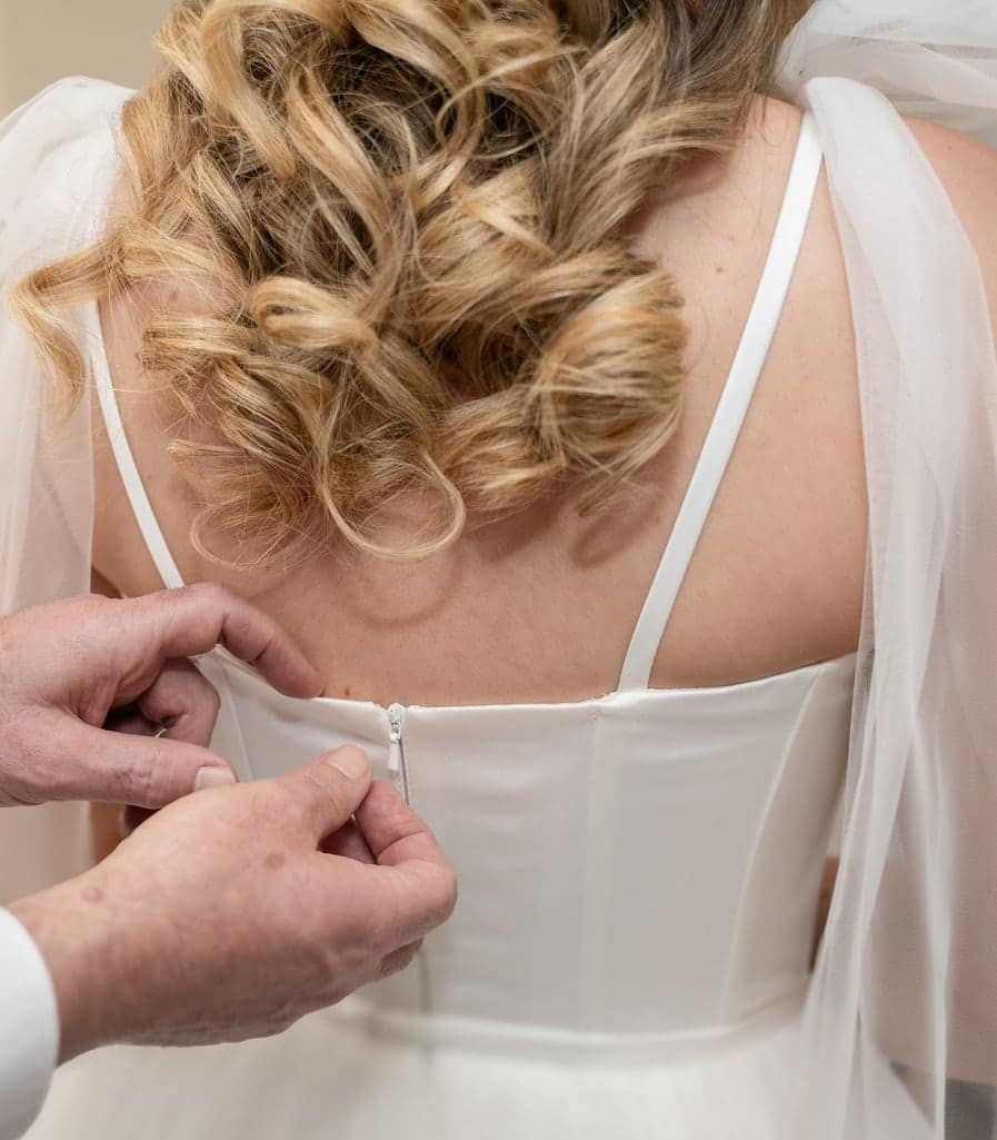 doing brides dress up